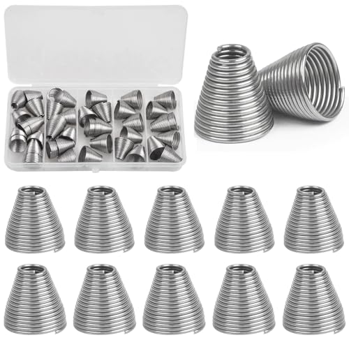 Ballyhoo Bait Resortes de Acero Inoxidable 40pcs para Aparejos de Cebo de Agua Salada