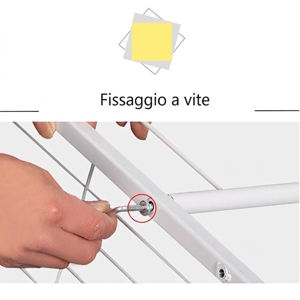 GarveeHome Scaffale bagno in metallo a 5 ripiani - Porta piante angolare alto per 6 vasi - Espositore multi-livello per interni ed esterni - Ideale per soggiorno, balcone, bagno - Bianco