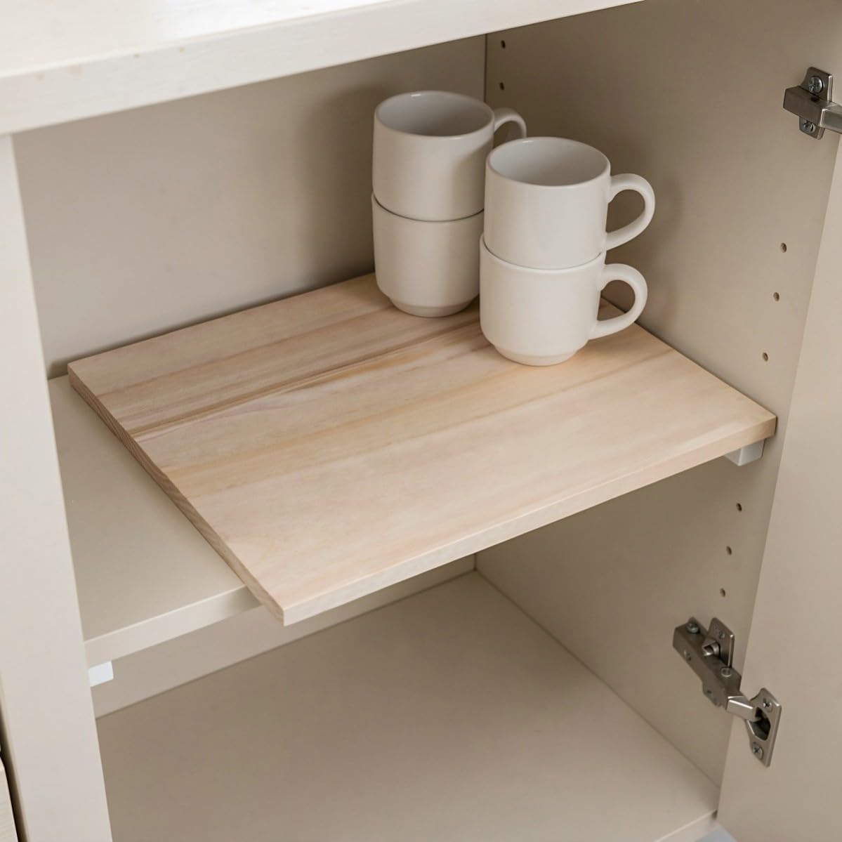Solid Wood Shelf Divider Board 1.5cm 30x20cm for Cabinets