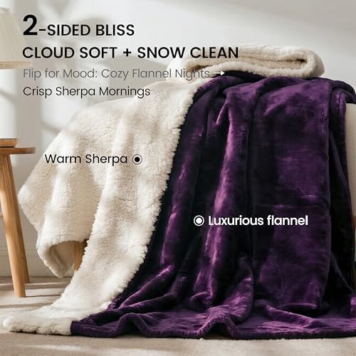 gogobunny Waterproof Blanket for Bed Couch, Sherpa Fleece Throw, 50x60 by gogobunny - Used condition - Image 3