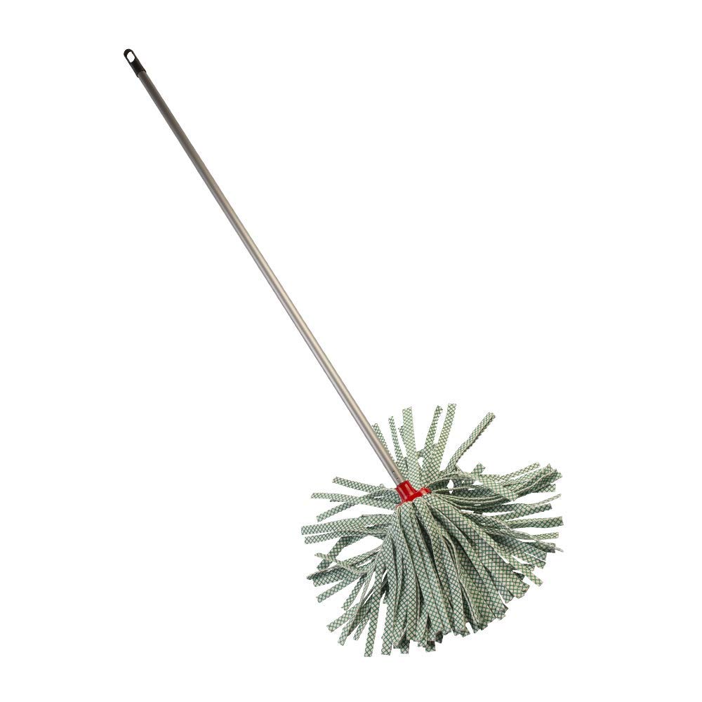 Itesa Lavapavimenti Mop Pelle Ricambio Mocio Avvitatura Universale Fiocco Grande (50)