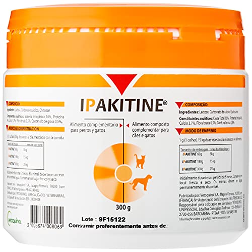 Vetoquinol 009292 Ipakitine - 300 gr Cover