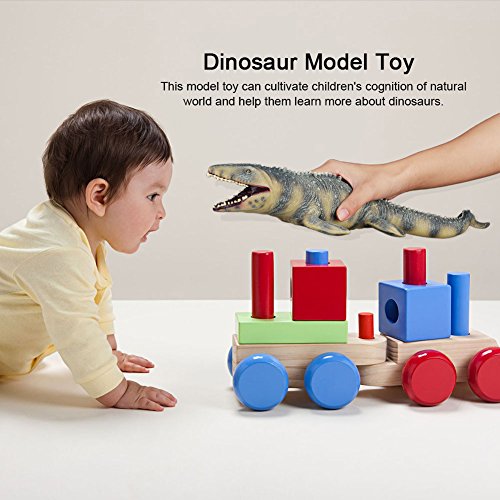 Jadeshay Spielzeug Tier Dinosaurier Modell, 45CM Realistische Mosasaurus Dinosaurier Tier Modell Figur Kinderspielzeug – Bild 3