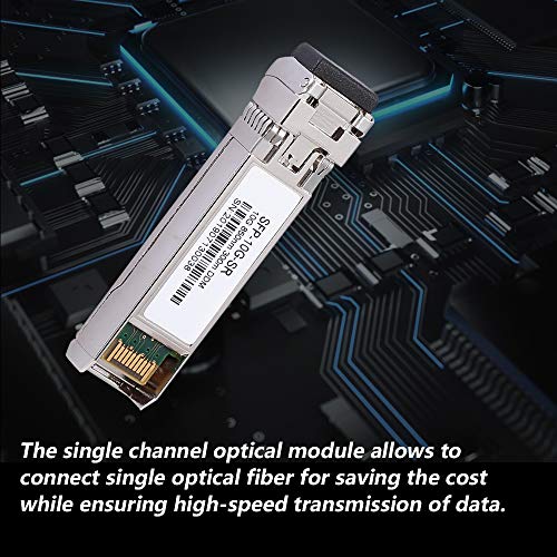 Sangmei Módulo óptico de transceptor de fibra de modo único SFP-10G-SR 10Gb / s 850nm 300m DDM 10 Gi