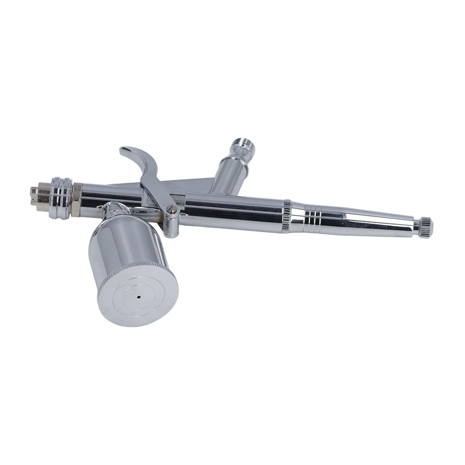 Ejoyous Kit de Aerógrafo con Compresor, Pistola Pulverizadora de Acero Inoxidable, Boquilla de 0,5 Mm, Taza de 15 Cc, Control Ajustable para Pintura de Modelos, Reparación de Muebles y Pintura