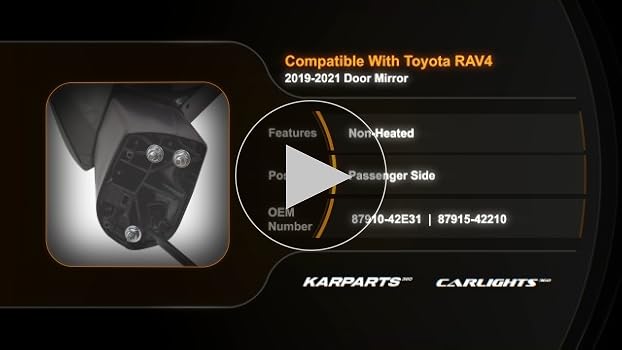 Amazon.com: For Toyota RAV4 2019 20 21 22 23 2024 Door Mirror