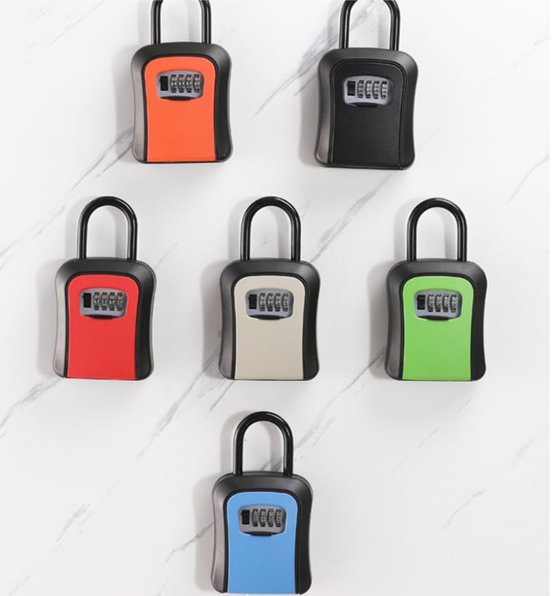 Caja fuerte para llaves, Caja fuerte con llave de seguridad bloqueo llaves