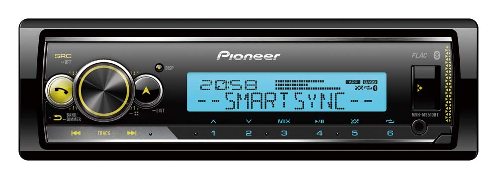 Image secondaire de Autoradio Pioneer MVH-MS510BT avec Bluetooth et USB pour Marine