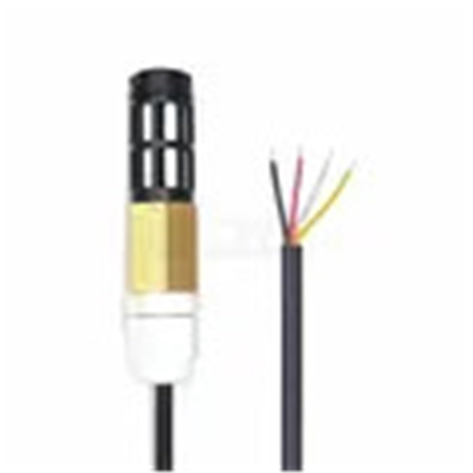 Módulo Sensor de Temperatura y Humedad SHT40, SHT30, SHT20 y SHTC3, con Cable de sonda, Impermeable, Digital, con Salida I2C de 1 m.(SHT30-Black)