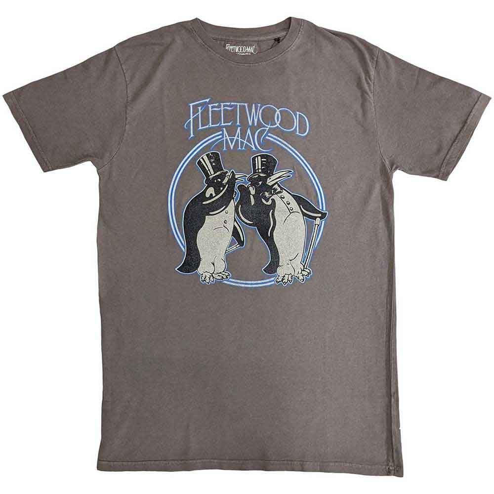 Rock Off Grey Fleetwood Mac - Penguins - T-Shirt - Cotton - Size L - Officially Licensed Merch