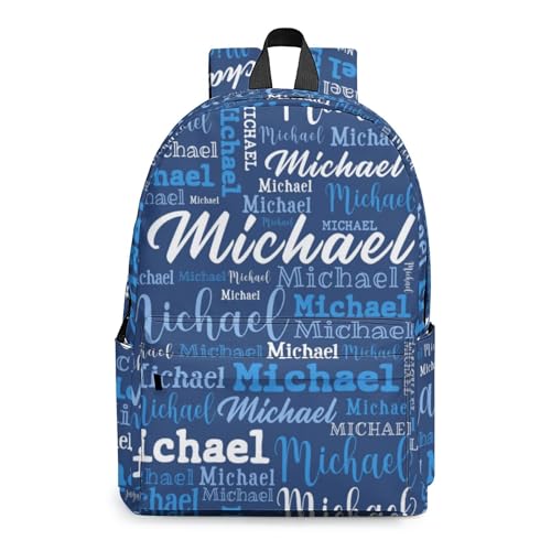 Chicly Mochila personalizada para meninas e meninos, bolsa escolar personalizada de veludo cotelê bordado para presente escolar, Mochila, Medium, Mochila de veludo cotelê personalizada