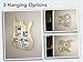Rise8 Studios Guitar Body Shaped Music Picture Frame for 4x6 and 3x4 Photos (Natural Wood Color)