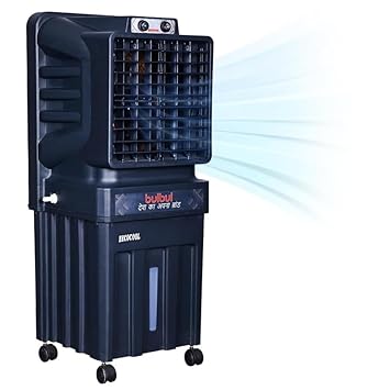 EECOCOOL Bulbul 75 L Desert Air Cooler for Home, Large Honeycomb Cooling Pad with Auto Swing Technology | Inverter Compatible, Powerful Airflow Cooler | Low Power Consumption | 1 Year Warranty