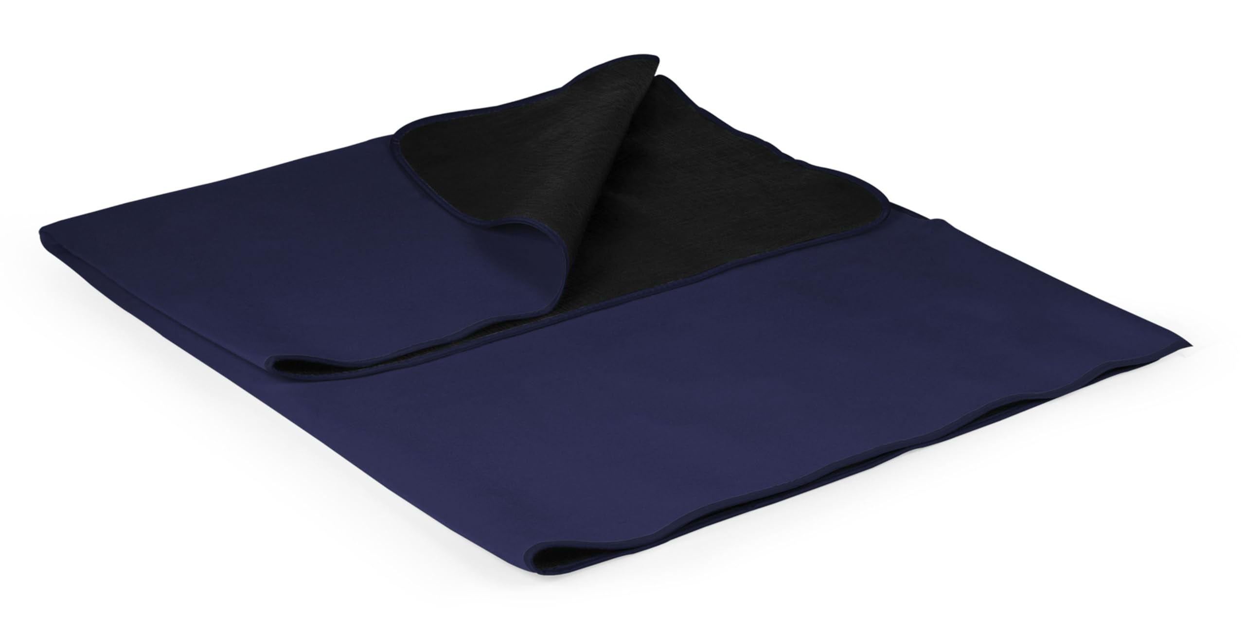 PICNIC TIME Star Wars R2-D2 Blanket Tote Outdoor Picnic Blanket, Beach Blanket, Camping Blanket, (Navy Blue with Black Flap)