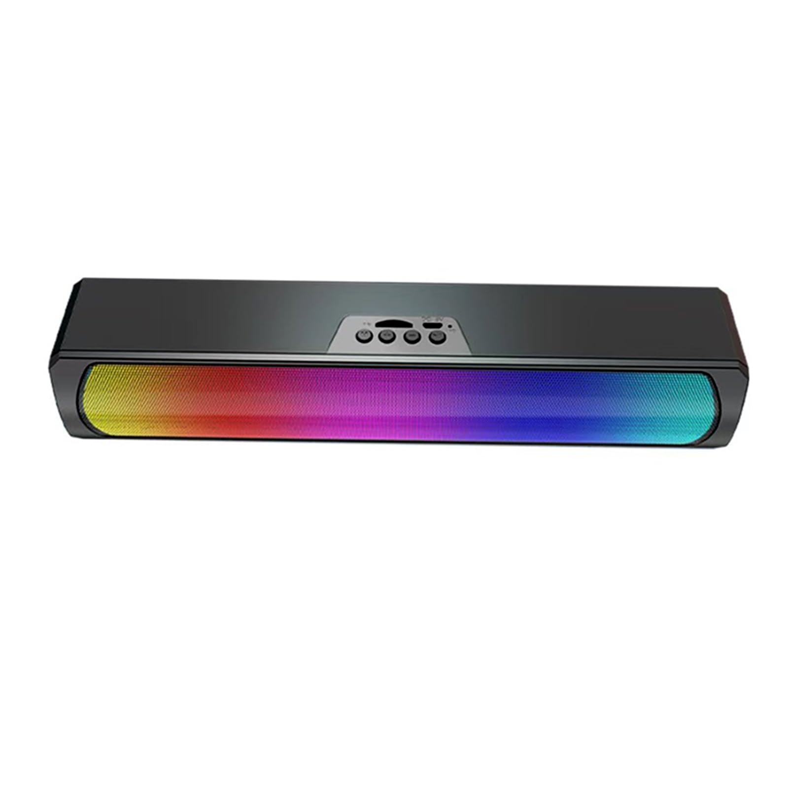Altoparlanti wireless per PC con luci LED continue Soundbar Stereo
