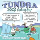 Willow Creek Press, Tundra 2026 Wall Calendar, 12'' X 12'', 18-Month Calendar with Stapled Binding