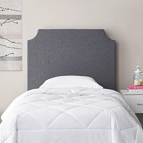Diy Headboard - College Bedding Headboard - Dark Gray - With Legs #TOP1