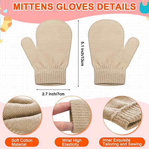 Image of SATINIOR 3 Set Toddler Hat Glove Set