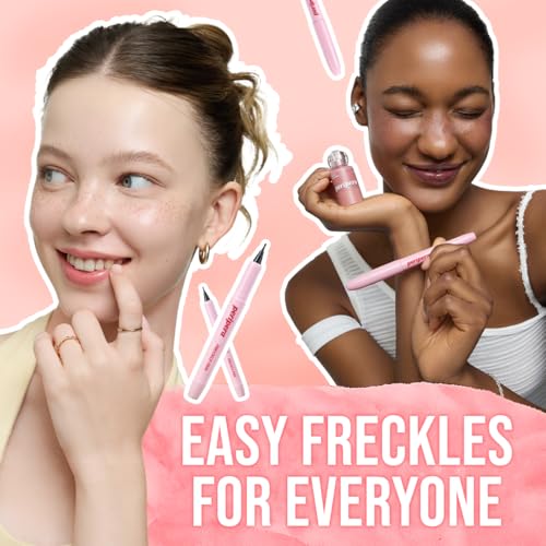 Image of Peripera Freckle Pen | Natural Sun-Kissed Makeup, Long-Lasting & Smudge-Proof Faux Freckles, Precision Dot Tip, Buildable K-Beauty Makeup, Safe for Sensitive Skin (02 TAN BROWN)