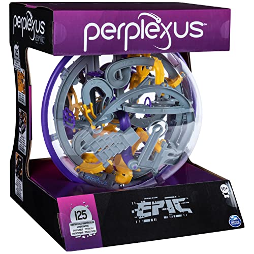 Perplexus, Epic 3D Gravity Maze Game Brain Teaser Fidget Toy Puzzle Ball, For Kids & Adults Ages 10 And Up #TOP7