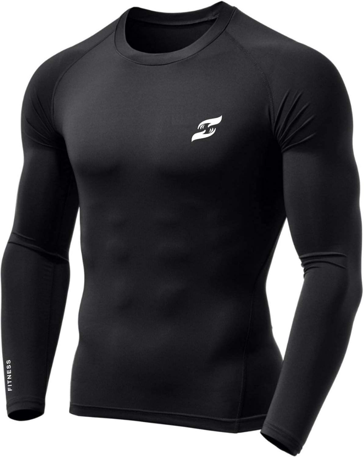 JUST CARE Unisex Slim Fit Plain Compression Top Full Sleeve Tights