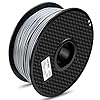TIANSE Grijs 3D TPU filament 1,75 mm voor 3D-printer 1 kg, maatnauwkeurigheid +/- 0,03 mm herbruikbaar