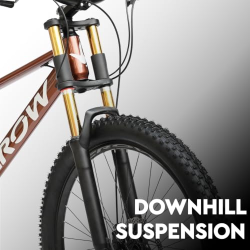Image of CROW Dominator PRO 21 Speed Mountain Bike for Boys | 15.5 Inch Frame | 27.5T Wheels | Double Crown Suspension | Jak Dual Disc | Stunt Cycle | Bicycle for Adults | Cycle for Boys 12 to 15 Years