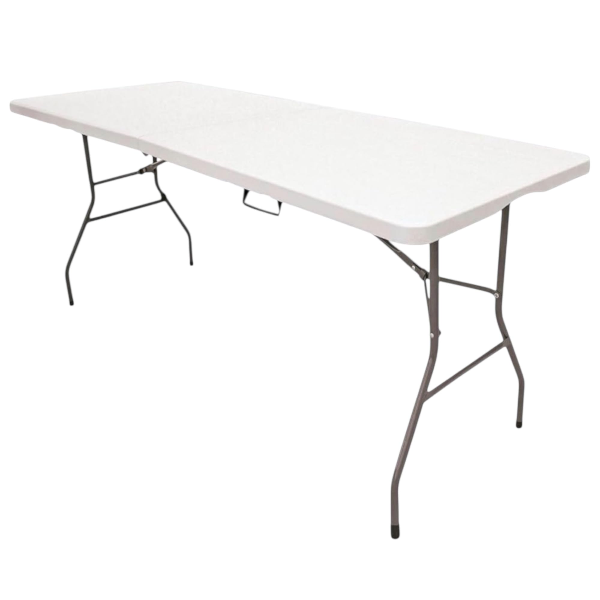 Mi Ko Mi Ka Mesa Plegable Solid 180cm o 122cm, portátil, Normativa Uso público Interior/Exterior (EN 581-1/3) Tablero Resina HDPE 3,5cm, Capacidad 4/6/8 Personas y Carga 150 kg. Multiuso
