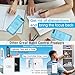 Habit Control Cellphone Lock Box - Timer Locked Box for Self-Discipline, Portable Time Phone Safe Lock for iPhone and Android Mobile Phones, Lockbox for Cell Phones to Reduce Screen Time (Blue)