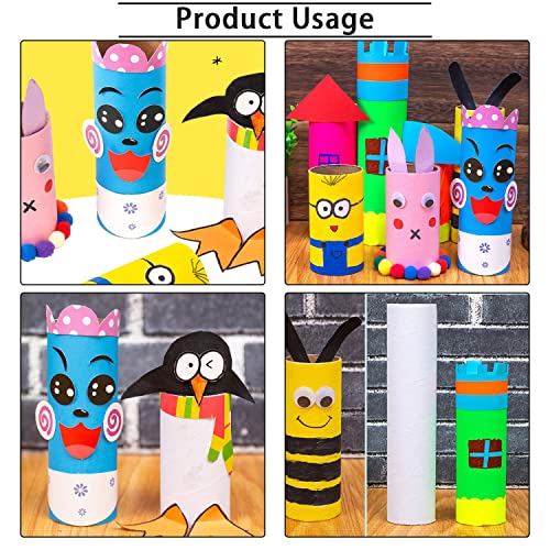 Jyongmer 30 Pack White Cardboard Tubes Craft Rolls Tubes Round Craft Tubes Paper Roll Tube Thick Craft Rolls For Diy Craft And Handmade Projects（1.57 X 3.9 Inches） #TOP3