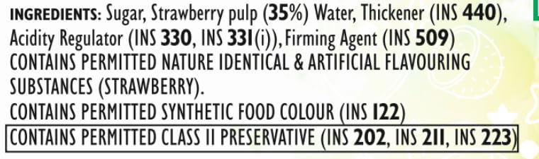 Image of MALAS Strawberry Crush Thick Liquid, 1000Ml, Pack of 1