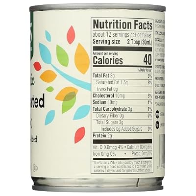 365 by Whole Foods Market, Organic Evaporated Milk, 12 oz