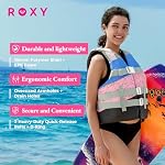 ROXY Women’s Life Vest, USCG Approved Type III PFD, Light-Weight EPE Foam Life Jacket for Fishing, Boating and Kayaking Water Sports - Image 5