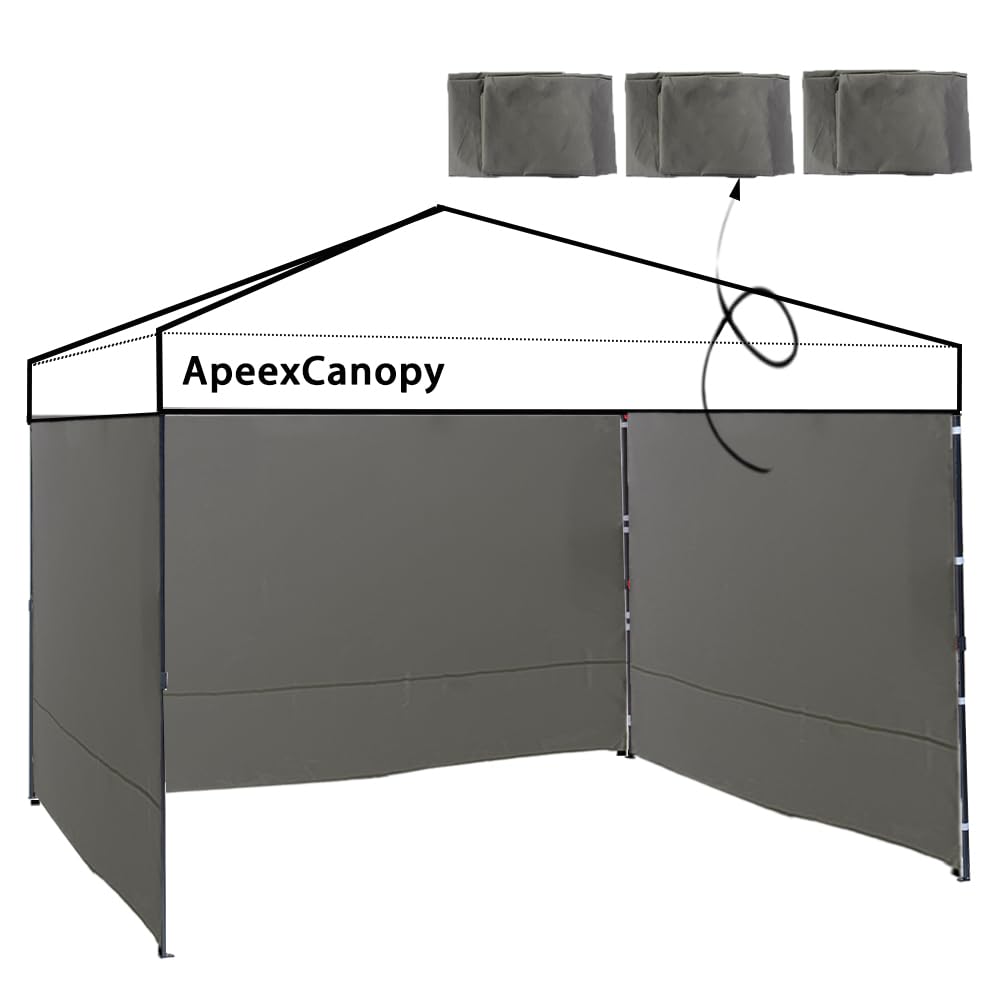 ワンタッチタープテント 2.5mサイドシート 3枚セットサイドシート高耐水 Amazon | ApeexCanopy【3枚セット】 サイドシート(横幕) 高耐水