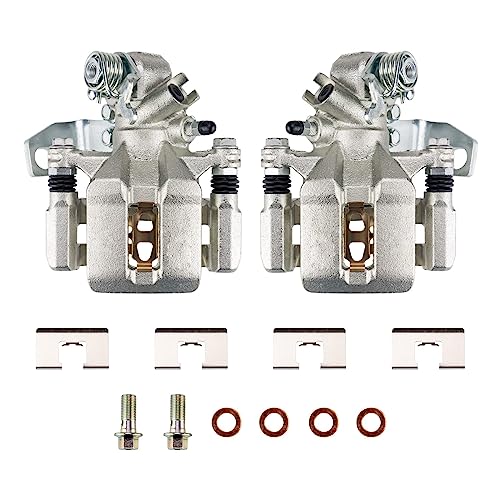 Image of KAX Disc Brake Caliper Assembly Fit for Acura RSX 2002-2006, Honda Civic 2002-2005 2.0L, Rear Side 2PC Set