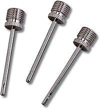 إبرة نفخ الكرة الرياضية، إبرة نفخ من الفولاذ المقاوم للصدأ، لكرة القدم وكرة السلة والكرة الطائرة والكرات، متينة ومقاومة للصدأ وسهلة الاستخدام