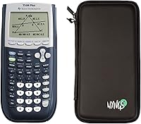 Vista 7 de Calculadora gráfica TI 84 Plus + funda protectora WYNGS color negro