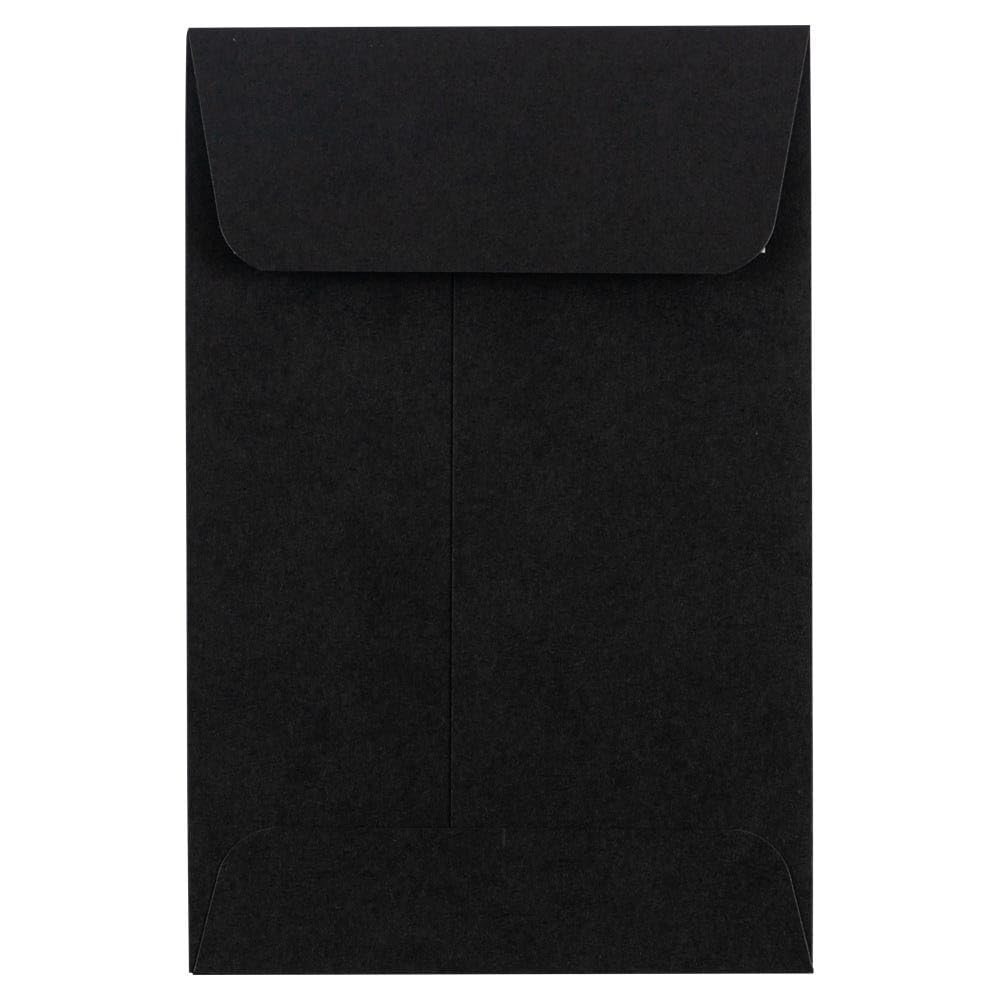 LUXPaper #4 Koperty na monety | 8'' x 4 1/5.1 cm | Midnight Black | 36.3 kg. Tekst | 50 szt