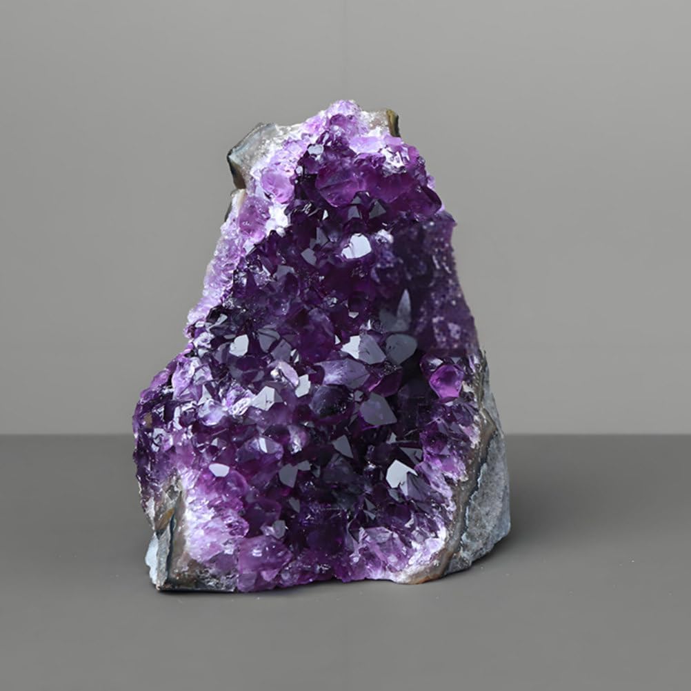 Crystal Amethyst Cave Amethyst Cave Cluster Raw Stone Office Home Decoration,100~200g