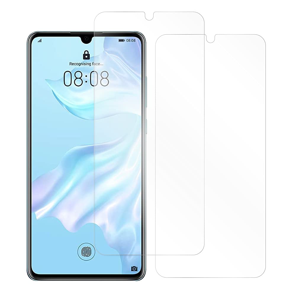 [2枚入り] LOOF HUAWEI P30 用 保護フィルム 簡単貼り付け 画面保護 ソフトフィルム 気泡なし 傷防止 割れ防止 フィルム サラサラ 手触り 耐衝撃 衝撃吸収 高感度 ゲーム ゲーマー向け 反射防止 指紋防止 汚れ防止 保護シート [HUAWEI P30/マット仕様]