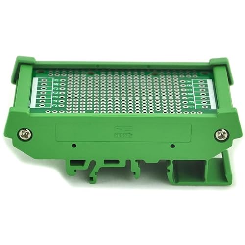 Miniatura 2 de Electronics-Salon Vivienda del portador del montaje del carril del estruendo con el tablero del prototipo, tamaño 155.5 x 236.2 ft m del PWB