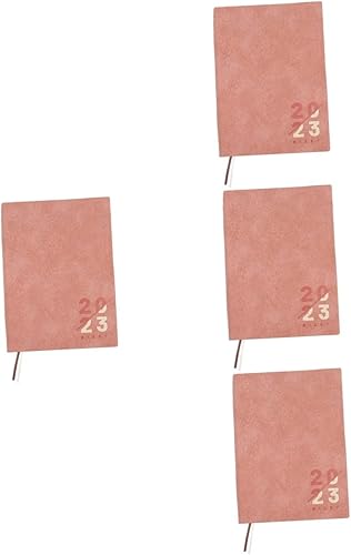 Operitacx 4 unidades 2023 para hombre, planificadores de notas, diario de papel de tiempo, tu lista para planificar, agenda diaria, horario de