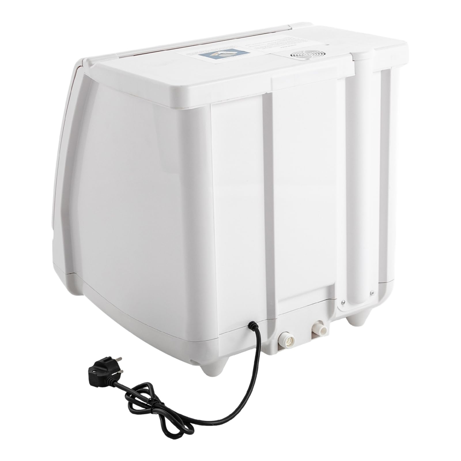 Mini-lave-vaisselle de plan de travail portable silencieux 2 programmes de lavage