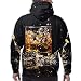 Hunter qiang Sudadera con Capucha para Hombres Disparo Aislado de Whisky con...
