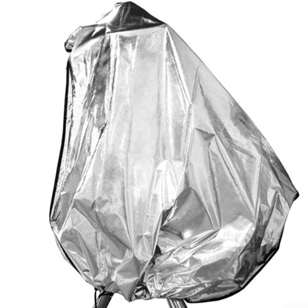 Copertura pieghevole per telescopio in tessuto Oxford 420D, impermeabile, antivento, resistente al sole, protezione antipolvere per apparecchiature astronomiche, 120 x 160 cm, argento (120 x 160 cm)