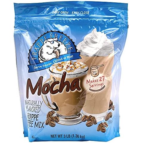 DaVinci Gourmet Frappe Freeze Frappe Coffee Mix, Mocha, 3 Lb Bag, 27 Servings Cover