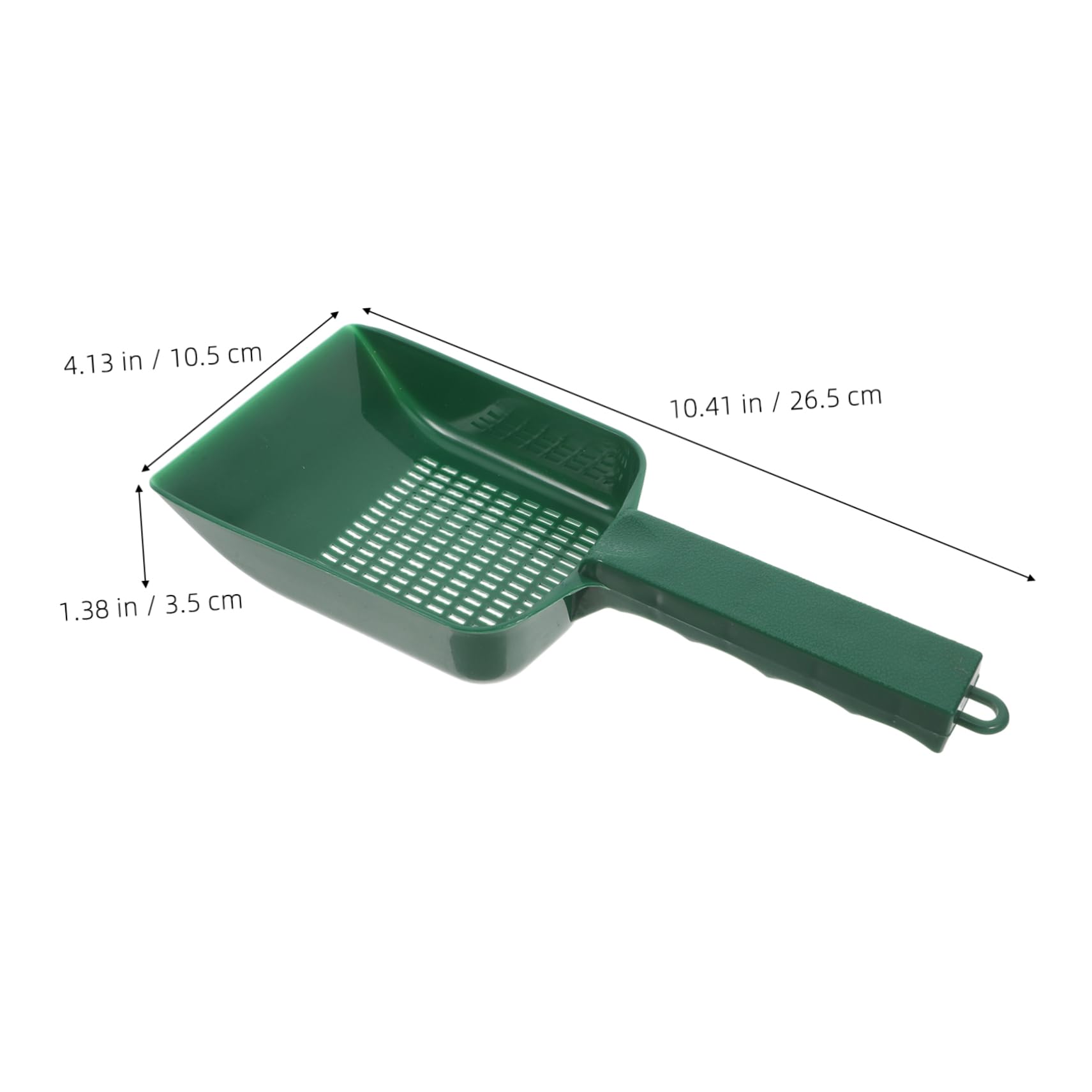 SUPVOX Convenient Multi Use Fish Tank Sand Shovel Tool Ergonomic Handheld for Gravel Debris Durable Plastic Design for Easy Cleaning of Planted Sand Aquariums Stylish Functional