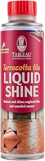 Tableau Terracotta Tile Liquid Shine, Terracotta Coloured Liquid Polish, Restores Colour And Shine To Unglazed Terracotta Tiles, 250ml