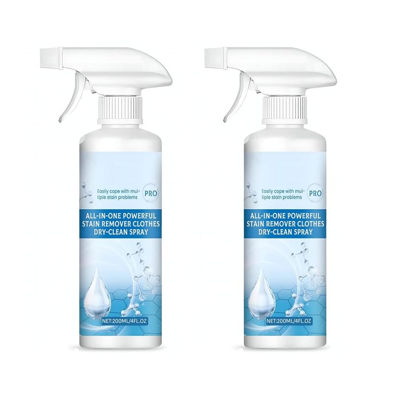VISIONEX Powerful Stain-removing Laundry Dry-cleaning Spray for Clothes, But Also Can Be Used to Clean Sofas, Carpets, Car Seats And Other Household Items 200ML-picture-23