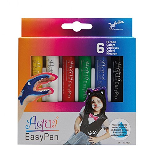 Jofrika Make-Up Schminke wasserlöslich, 6 Farben Cover